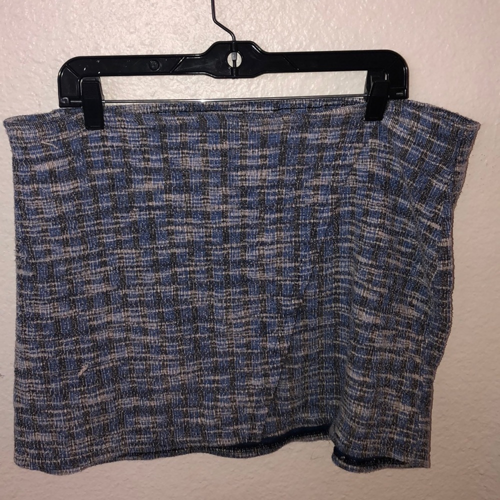 BLUE SCHOOL GIRL KINDA SKIRT